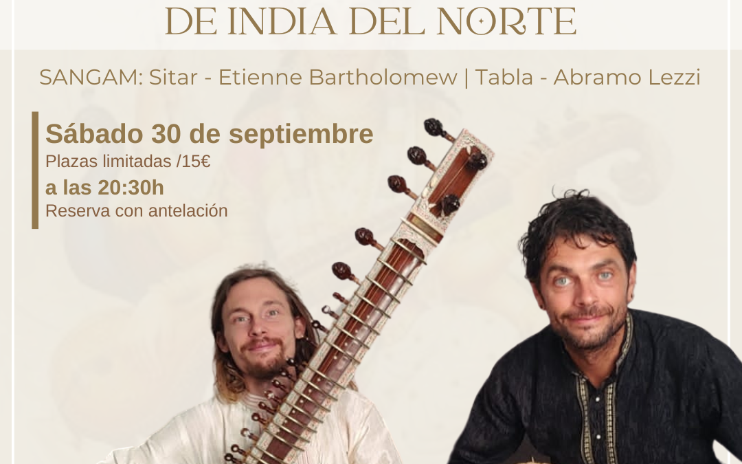 RECITAL DE MÚSICA TRADICIONAL DE INDIA DEL NORTE