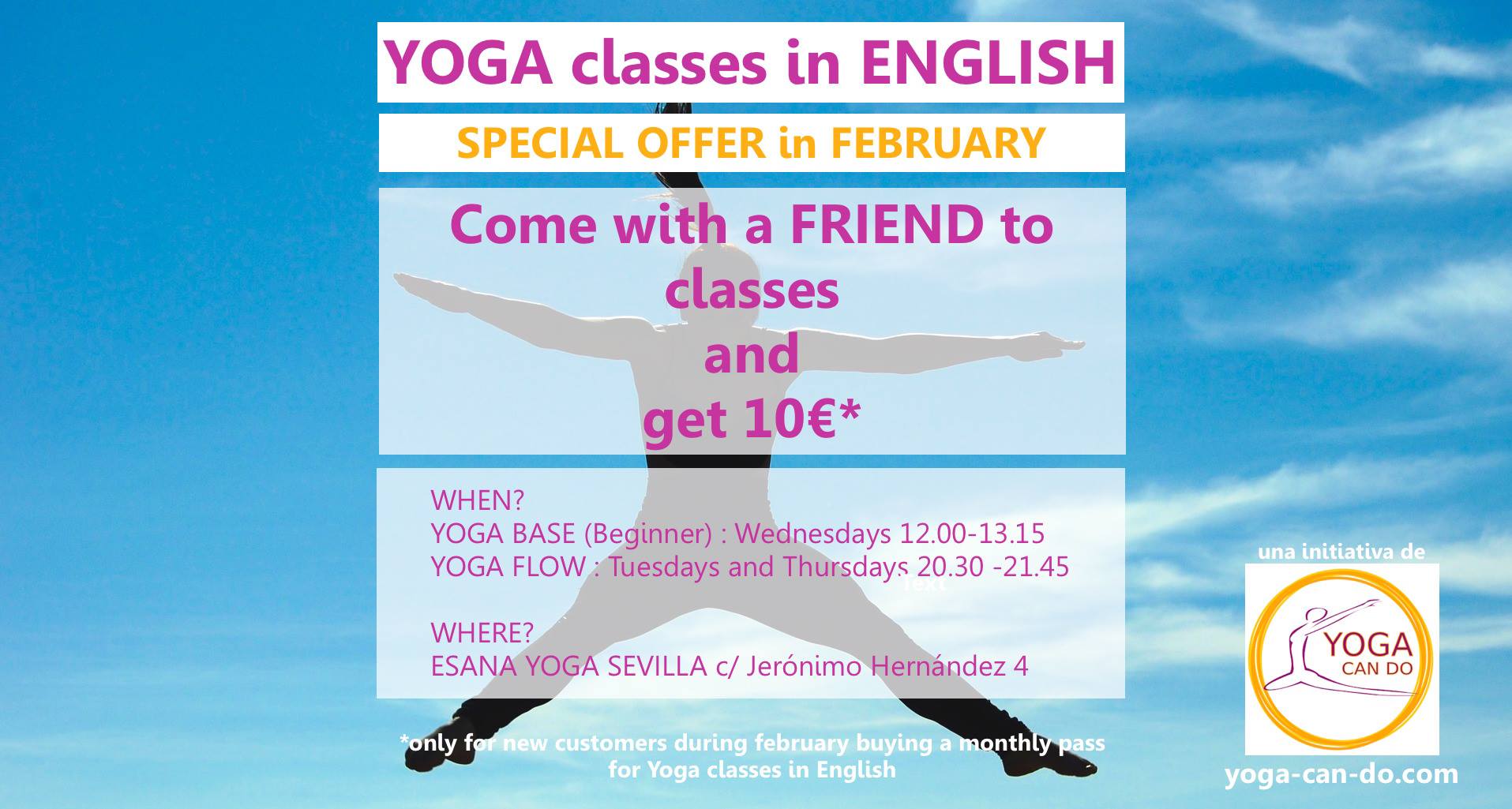 Yoga in English in Seville
